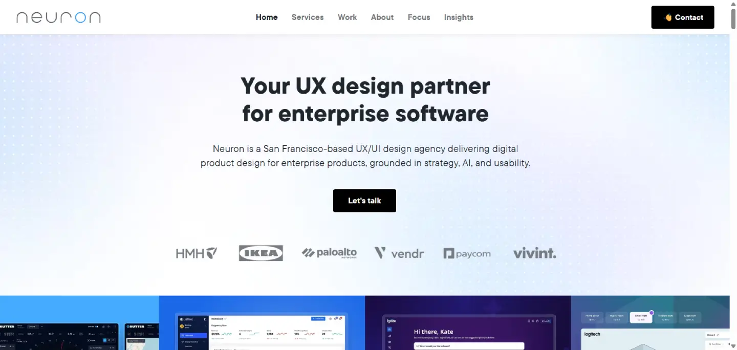 Neuron Enterprise UX With Applied AI